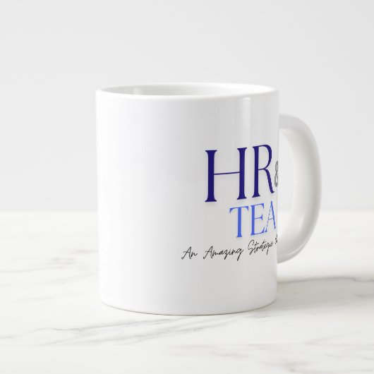 HR & Tea Mug Blue (Devant droit)