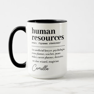 HR Waardering Gift, Human Resources Definitie Mok