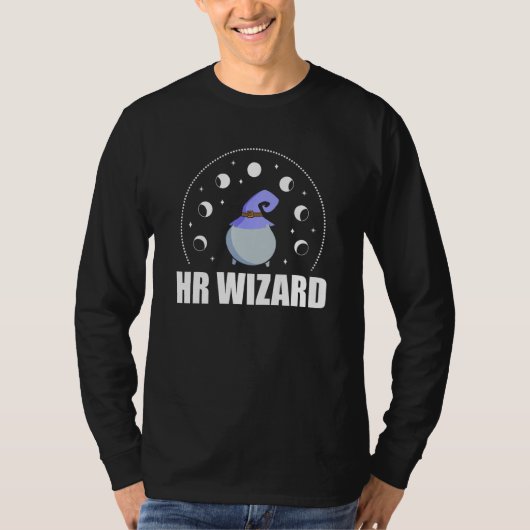 HR Wizard Human Resources Wizard T-shirt (Voorkant)
