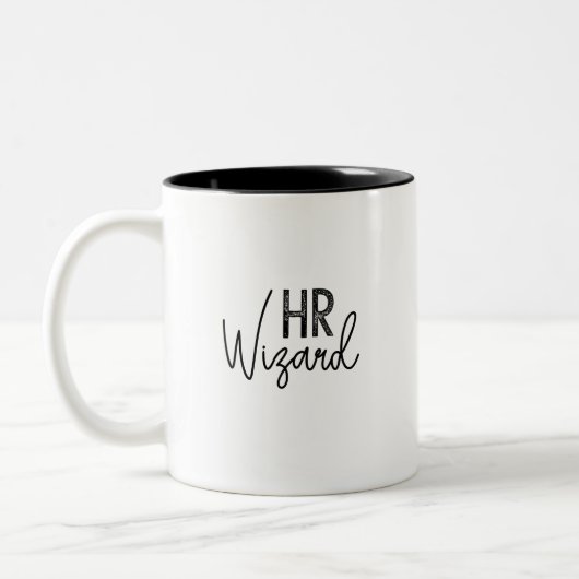 HR-wizard Tweekleurige Koffiemok (Links)