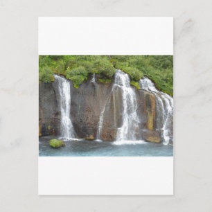 Hraunfossar Briefkaart
