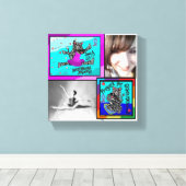 HRB gemengd mediacanvas Canvas Afdruk (Insitu (Houten vloer))