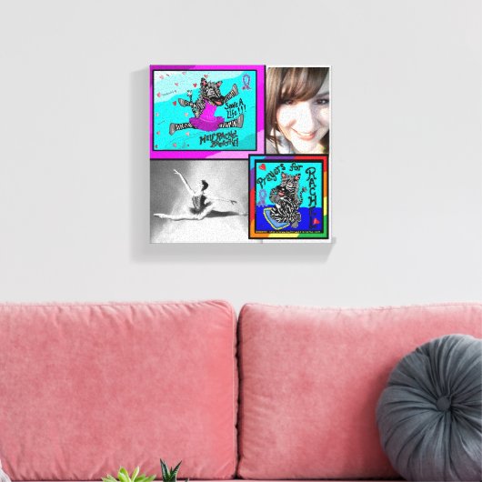 HRB gemengd mediacanvas Canvas Afdruk (Insitu (Woonkamer))