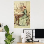 HRH De prinses van Wales Poster (Thuiskantoor)