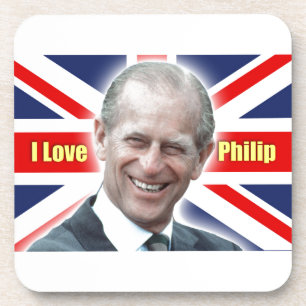 HRH Duke of Einburgh - Ik hou van Philip Onderzetter