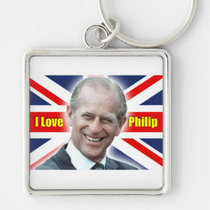 HRH Duke of Einburgh - Ik hou van Philip Sleutelhanger