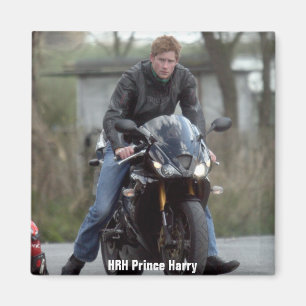 HRH Prince Harry motor Magneet