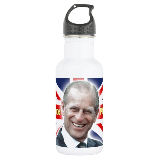 HRH Prince Philip - Super! Waterfles (Voorkant)