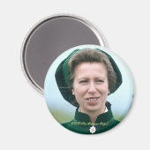 HRH Princess Anne Warminster Magneet (Voorkant / Achterkant)