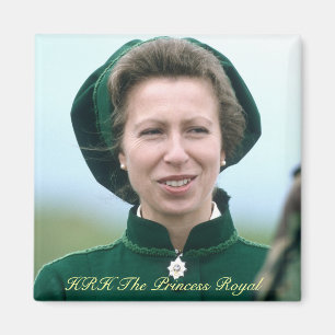 HRH Princess Anne Warminster Magneet