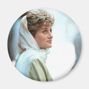 HRH Princess Diana Egypt 1992 Magneet
