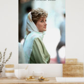 HRH Princess Diana Egypt 1992 Poster (Keuken)