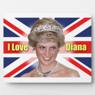 HRH Princess Diana Fotoplaat