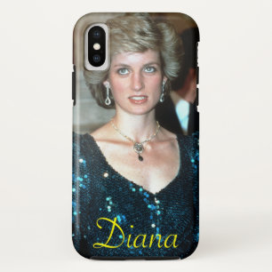 HRH Princess Diana Wenen 1986 iPhone X Hoesje