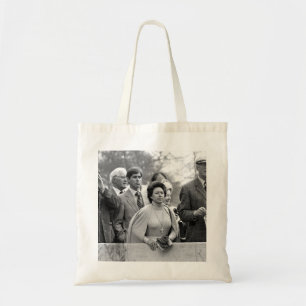 HRH Princess Margaret en HRH Prince Andrew 1976 Tote Bag