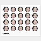 HRH Princess Margaret Ronde Sticker (Vel)