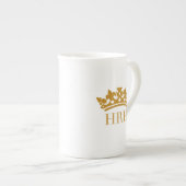HRH sa tasse royale de couronne d'altesse (Devant droit)