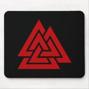 Hrungnir's Heart (rood en zwart) Muismat