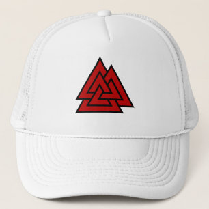 Hrungnir's Heart (rood en zwart) Trucker Pet
