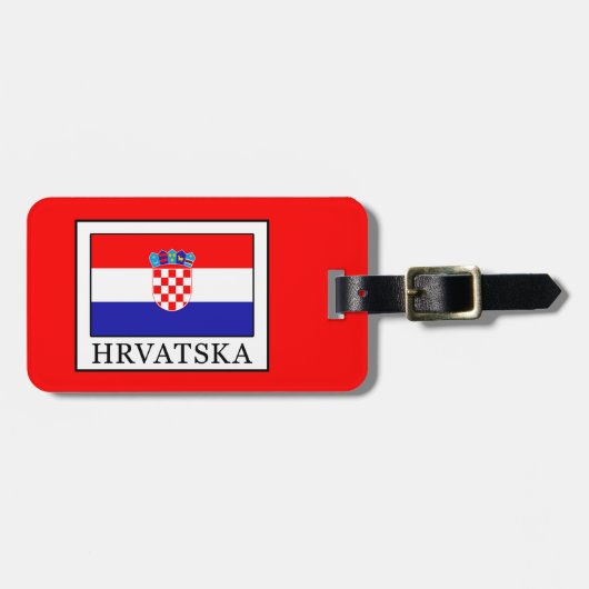 Hrvatska Bagagelabel (Voorkant horizontaal)