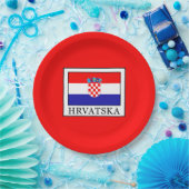 Hrvatska Papieren Bordje (Feest)