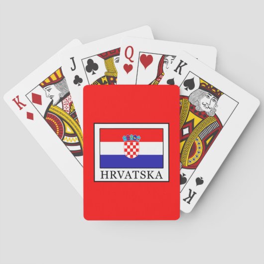 Hrvatska Pokerkaarten (Achterkant)