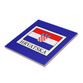 Hrvatska Tegeltje (Zijkant)