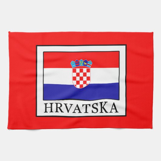 Hrvatska Theedoek (Horizontaal)