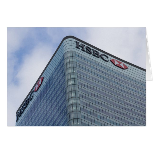 HSBC dominent Londres (Devant horizontal)