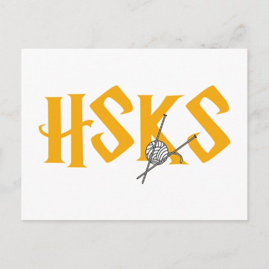 HSKS Post Cards Briefkaart (Voorkant)