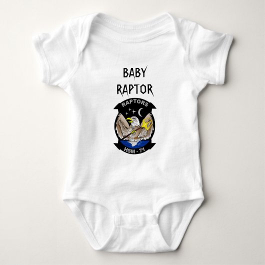 HSM_71 BABY RAPTOR ROMPER (Voorkant)