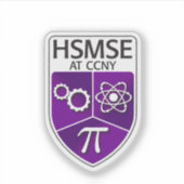 HSMSE Custom-Cut Vinyl Sticker (Voorkant)