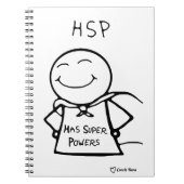HSP : a un Carnet de super puissance (Devant)