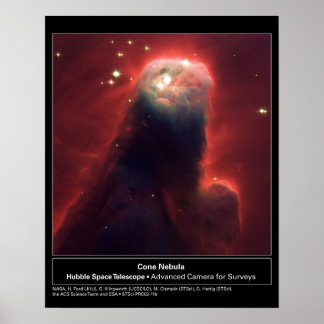 HST Cone Nebula Poster