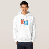 HTML5 CSS3-Logo Hoodie (Voorkant volledig)