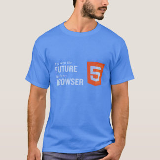 Html5 Het toekomstige Browser shirt 03