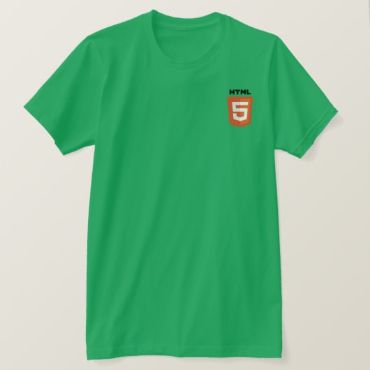 HTML5 Logo T-shirt (Design voorkant)