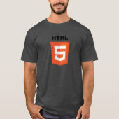 HTML5 Logo T-shirt (Voorkant)