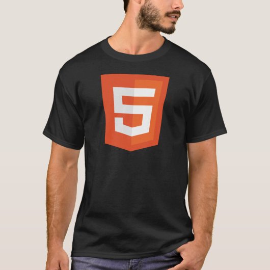 HTML 5-Shirt T-shirt (Voorkant)