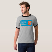 HTML 5 T-shirt (Voorkant volledig)