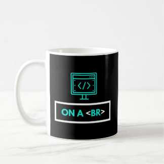 HTML-code computerprogrammeur I’M op een break-c Koffiemok