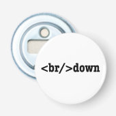 HTML-code uitsplitsing Button Flesopener (Voorkant)