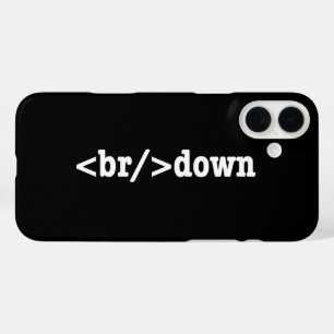 HTML-code uitsplitsing iPhone 16 Plus Hoesje