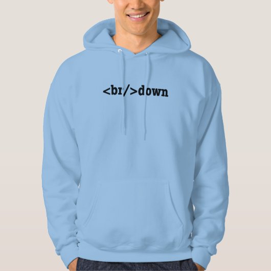 HTML-code uitsplitsing Hoodie (Voorkant)