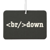 HTML-code uitsplitsing Luchtverfrisser (Voorkant)