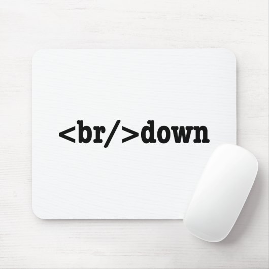 HTML-code uitsplitsing Muismat (Met muis)