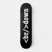 HTML-code uitsplitsing Skateboard (Voorkant)