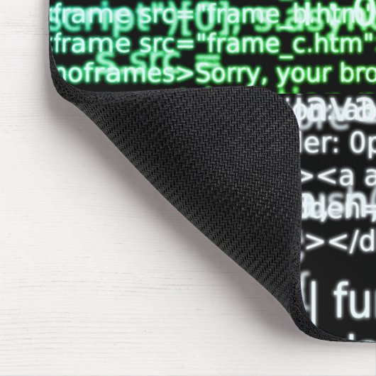 HTML-code v1 Muismat (Hoek)