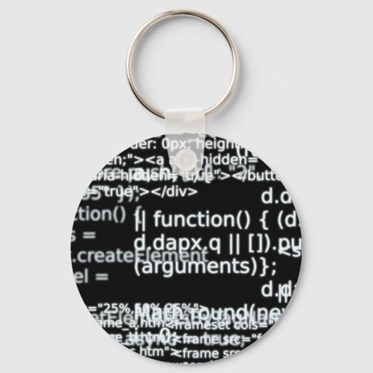 HTML-code v1 Sleutelhanger (Voorkant)