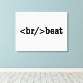 HTML-code voor breekversla Canvas Afdruk (Insitu (Houten vloer))